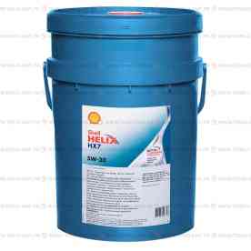 Масло Shell Helix HX7, 5W-30, ведро 20 л